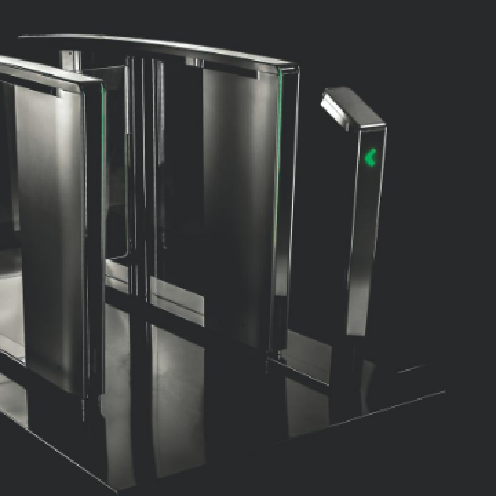 Lifeline Speedlane Swing Optical Turnstile Boon Edam USA